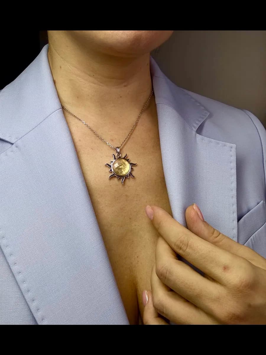 Подвеска с метеоритом — photo 3