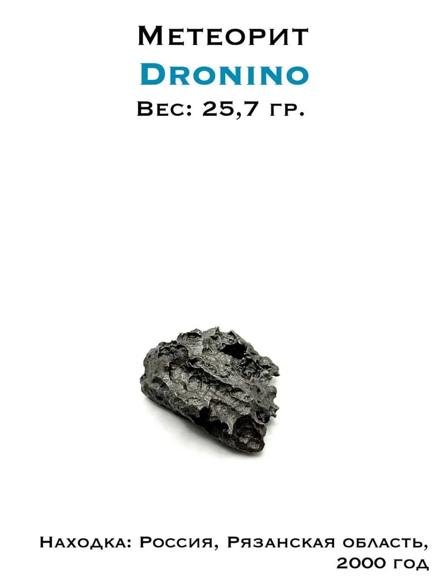 Collector's Specimen: Dronino Meteorite