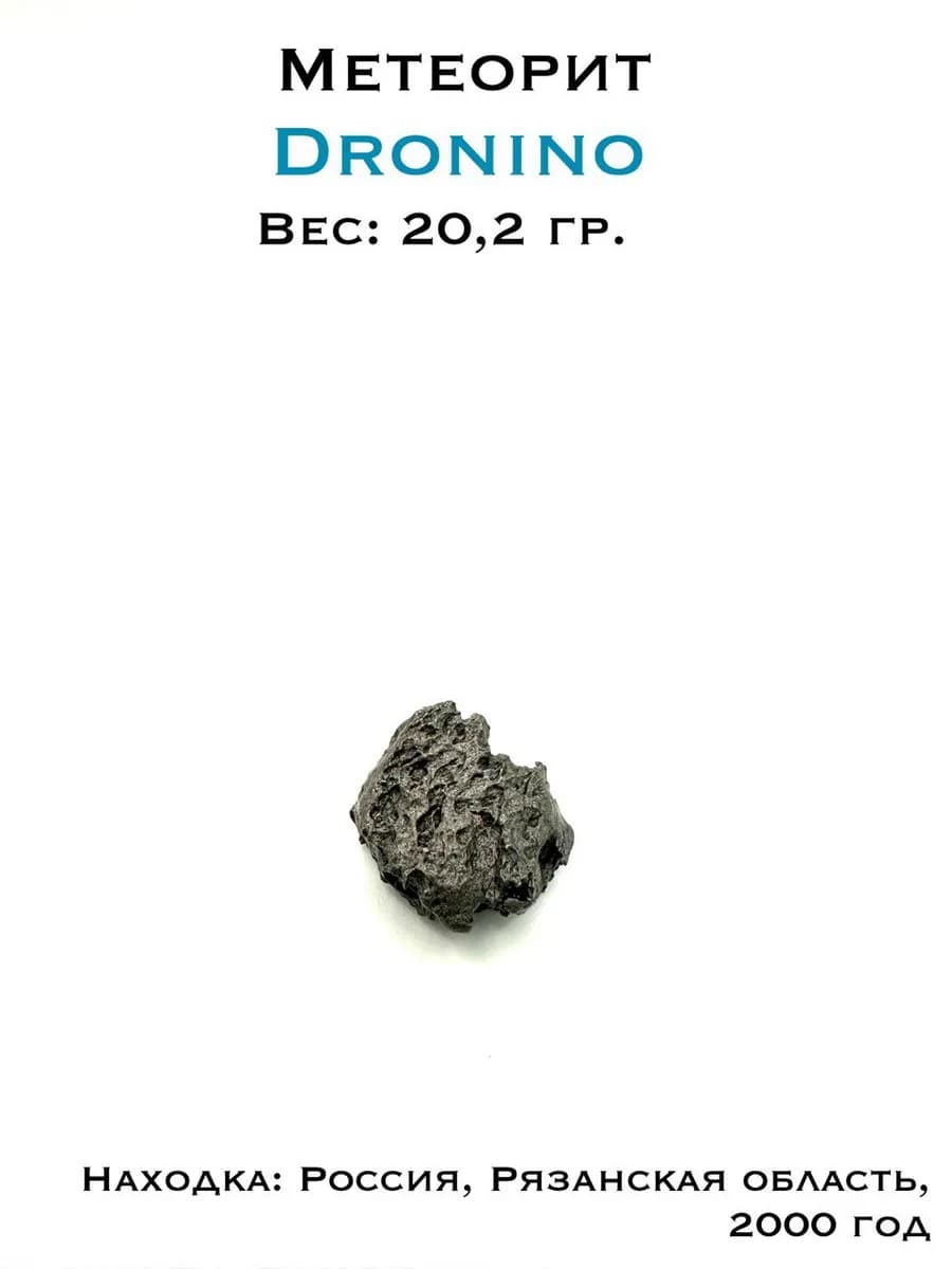 Collector's Specimen: Dronino Meteorite
