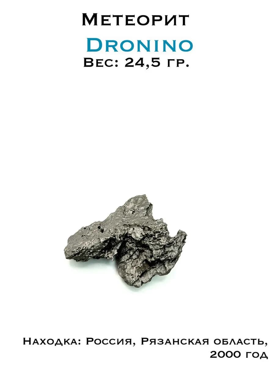 Collector's Specimen: Dronino Meteorite