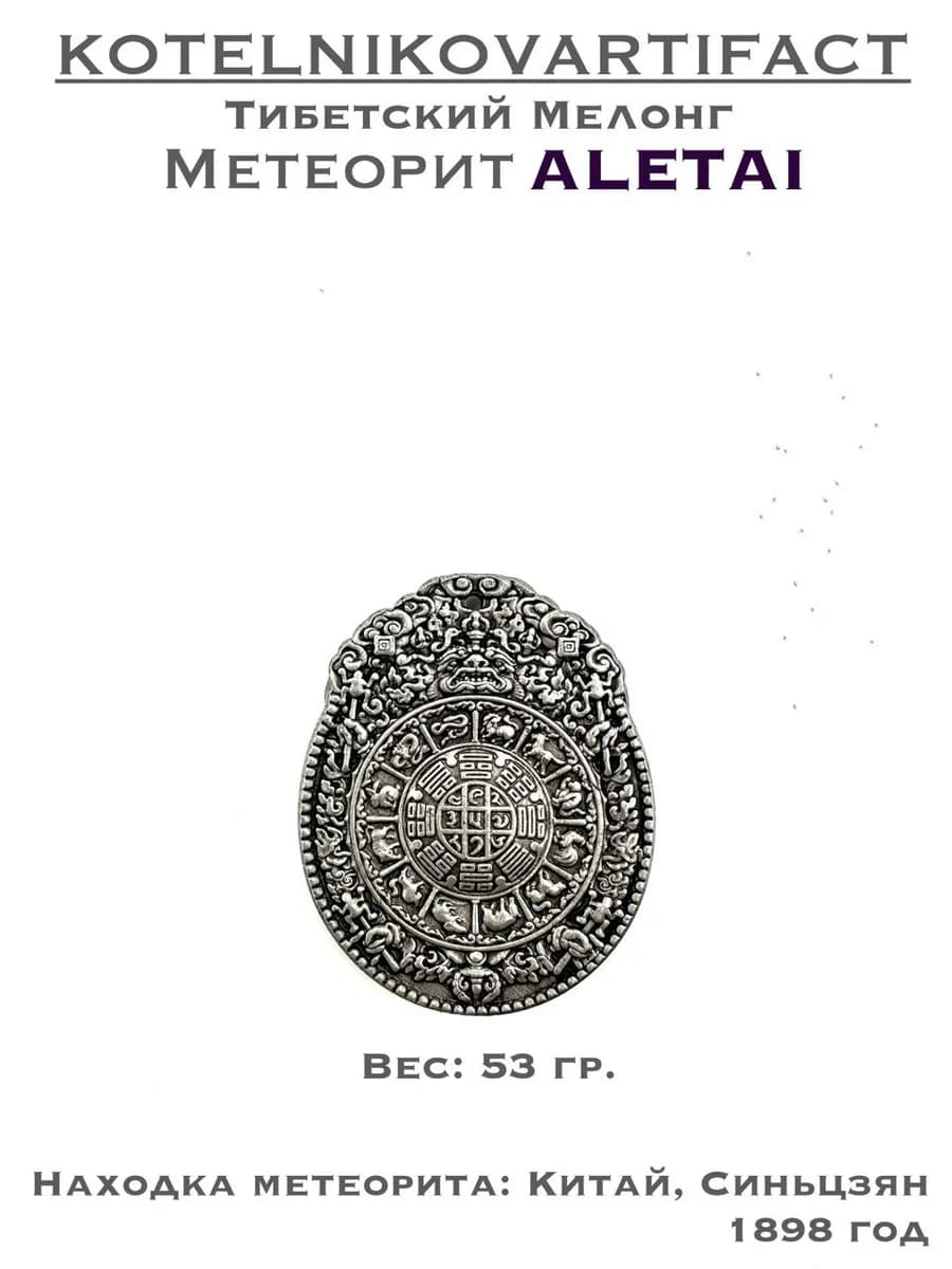Aletai Meteorite Melong Pendant
