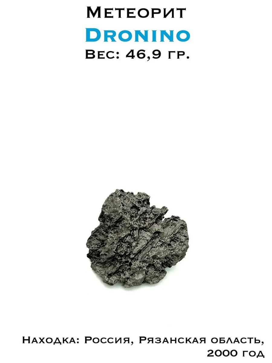 Dronino Meteorite — Collector's Specimen