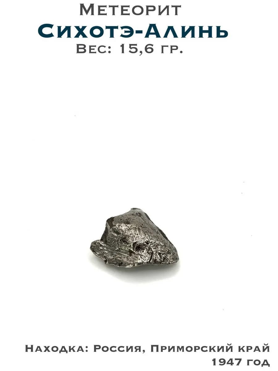 Sikhote-Alin Meteorite — Collector's Specimen — photo 1