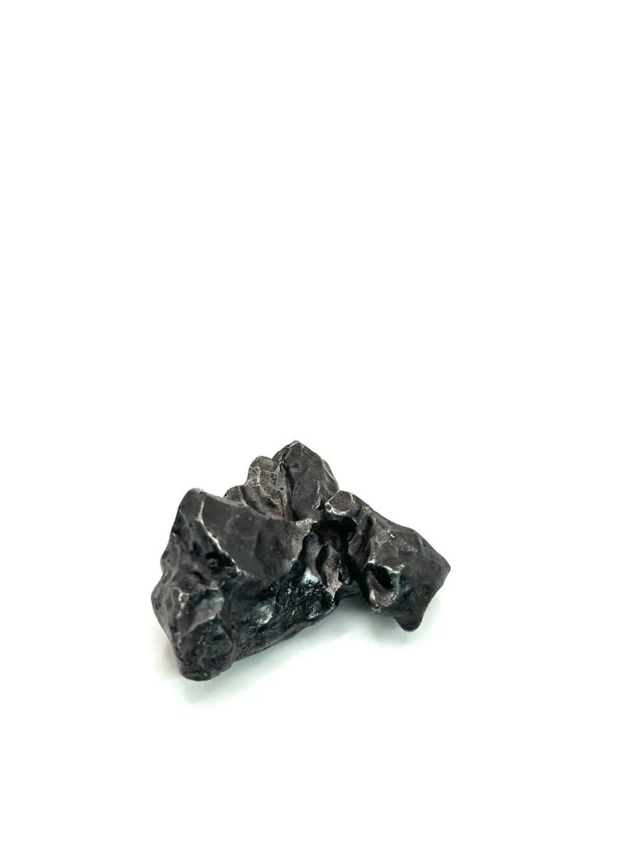 Sikhote-Alin Meteorite, 52g — Specimen with Fusion Crust — photo 6