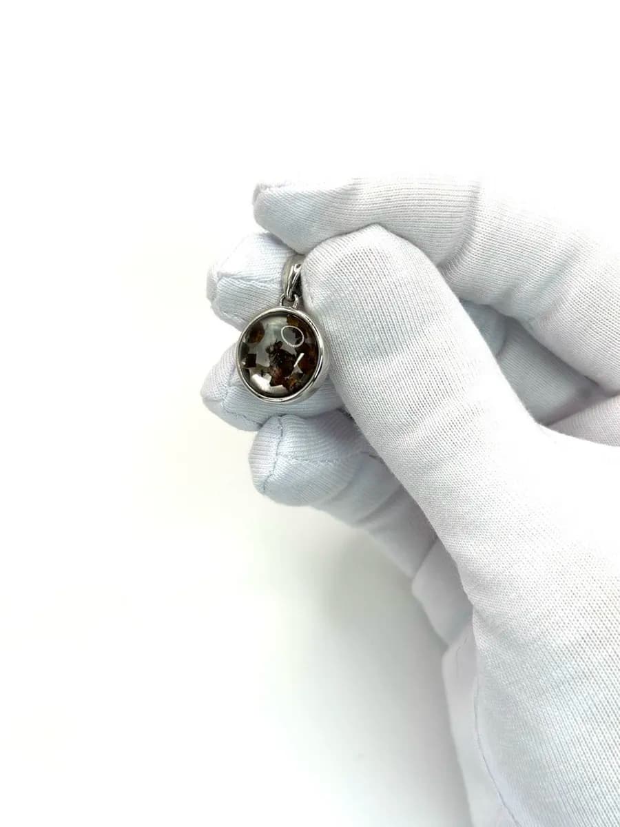 Pendant with Sericho Meteorite — photo 2