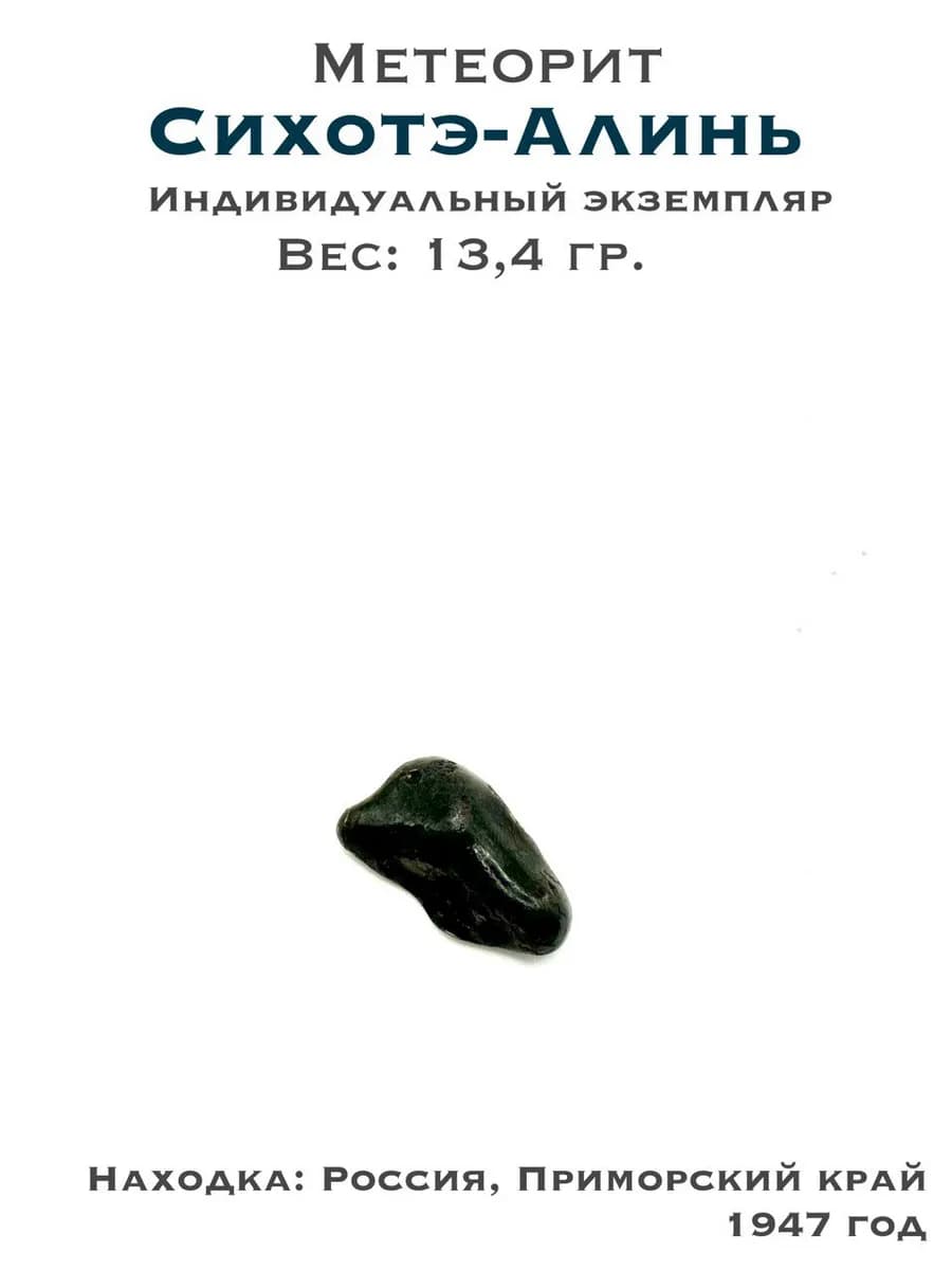 Sikhote-Alin Meteorite — Collector's Piece — photo 1