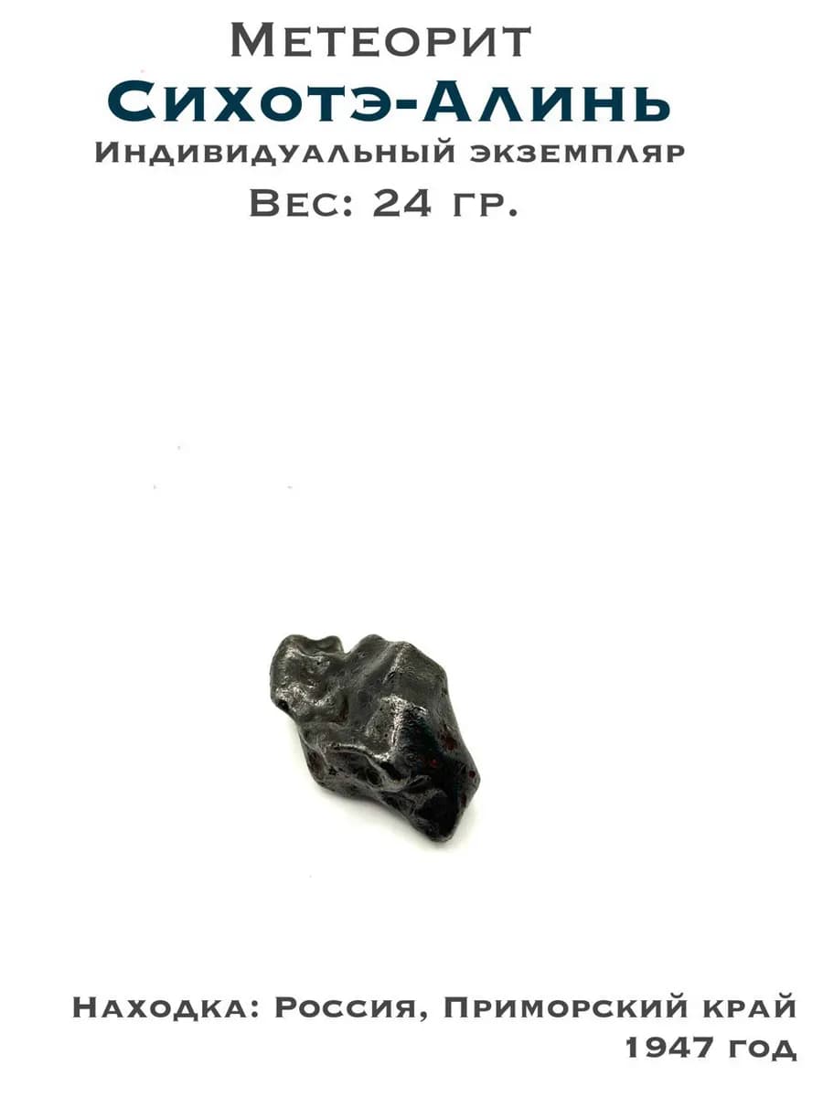 Sikhote-Alin Meteorite — Collector's Piece — photo 1